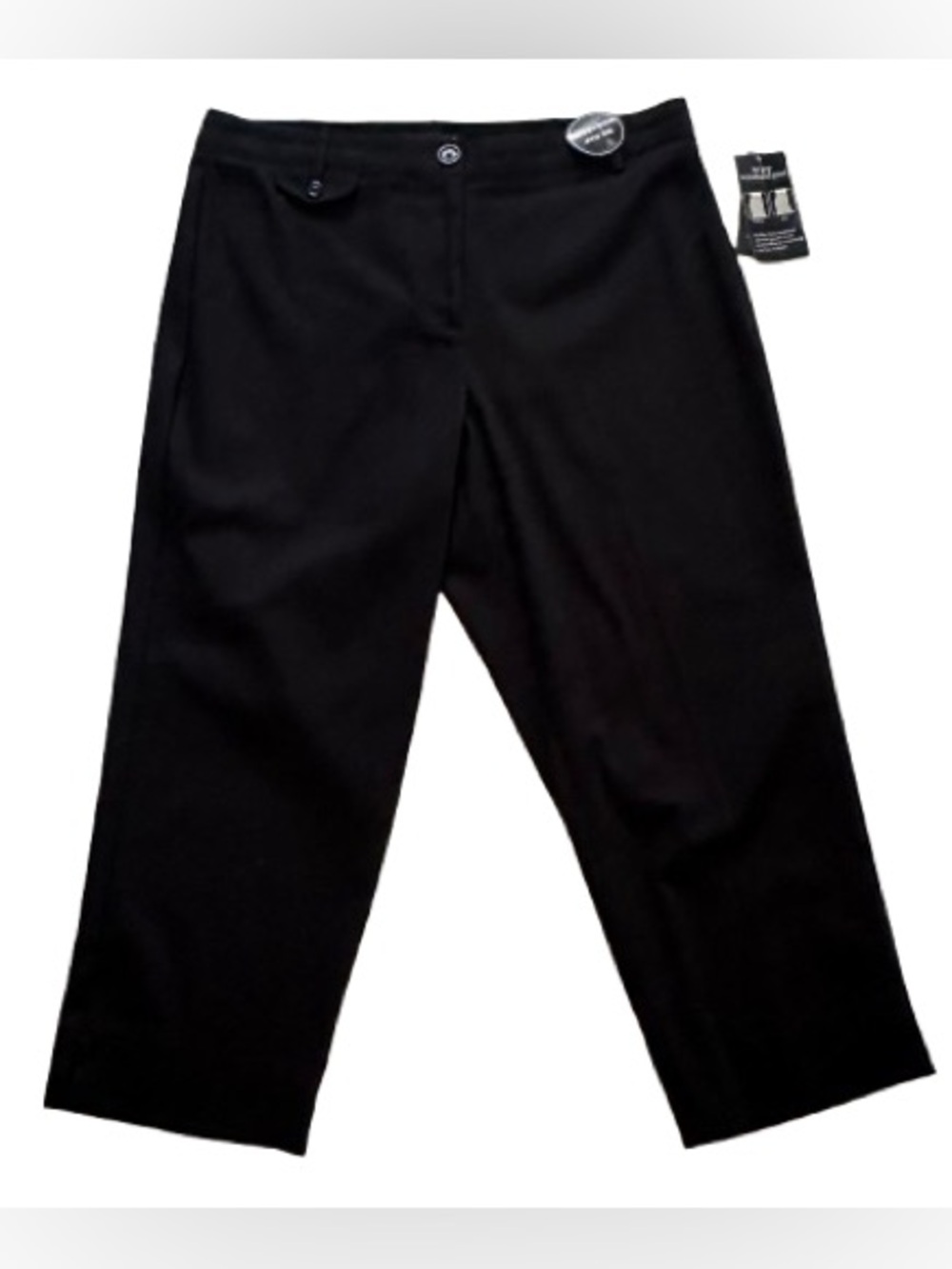 Counterparts Black Cropped Dress Pants Size 16 NEW
